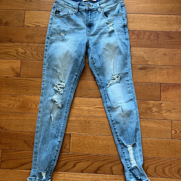 Kancan distressed skinny jeans - Picture 1 of 7